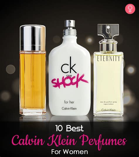 calvin klein perfume list.